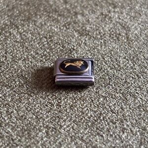 ♌️ Vintage Leo/Lion Italian bracelet single charm (2003)